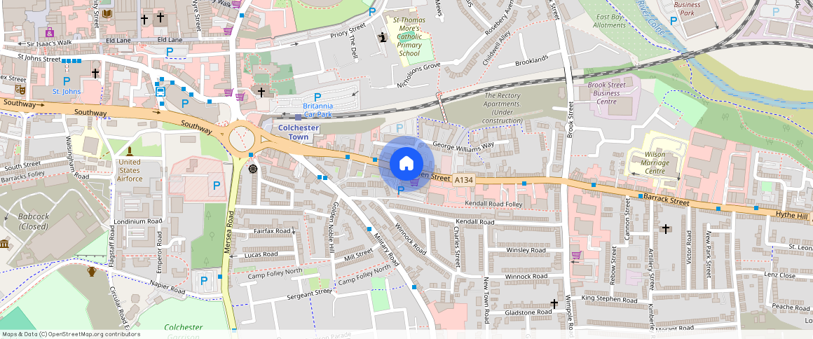 Magdalen Street, Colchester, CO1