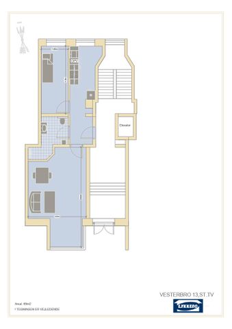 Lys lejlighed med 2 værelser i hjertet af Aalborg - Photo 5