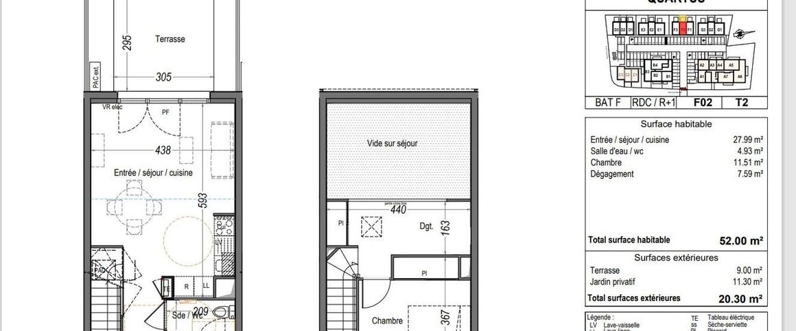 location Maison MA DE 52m² À LE TEICH - Photo 1