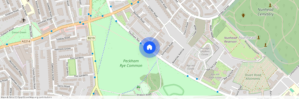 Peckham Rye, SE15, London