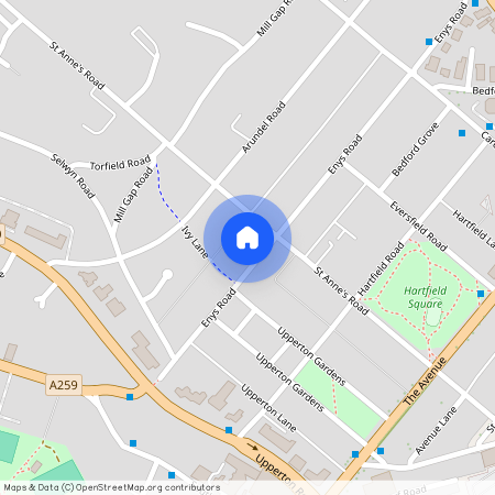 Enys Road, Eastbourne BN21