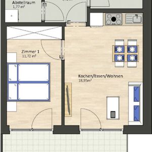 PROVISIONSFREIE Balkonwohnung in Gössendorf | 2-Zimmer | 2 Tiefgaragenplätze - Photo 3