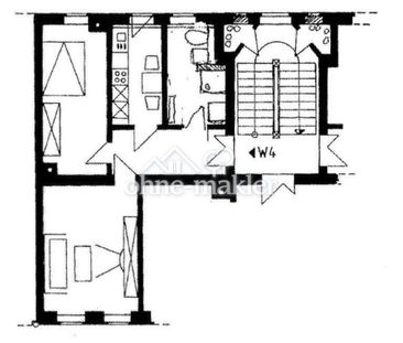 04177: beautiful 2-room apartment, parquet, Stucco, monument, Plagw... - Photo 4
