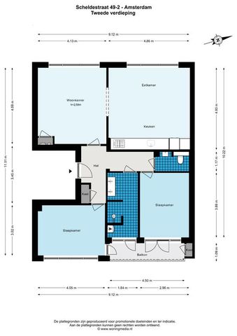 Scheldestraat 49 2, 1078 GG, Amsterdam - Photo 2