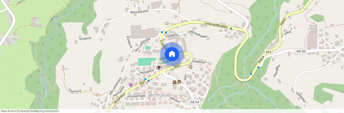 Friedberg 1316, 9427 Wolfhalden, 9427