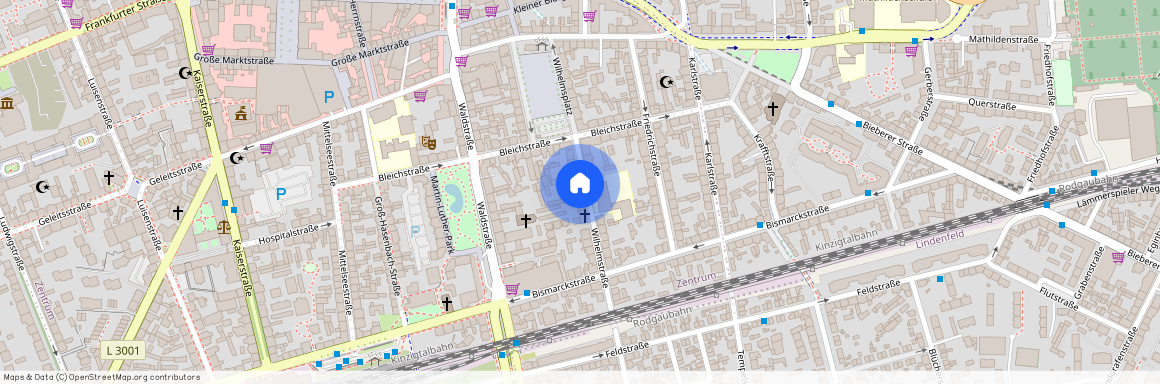 Wilhelmstr. 11, 63069 Hessen - Offenbach