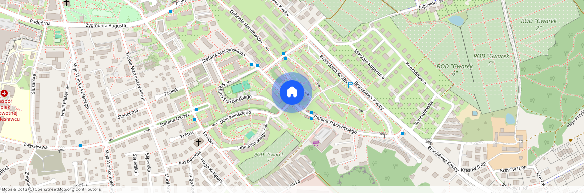 ul. Stefana Starzyńskiego, Bolesławiec, bolesławiecki, dolnośląskie