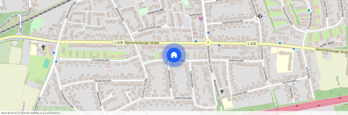 Bussardstraße 17, 45665 Recklinghausen