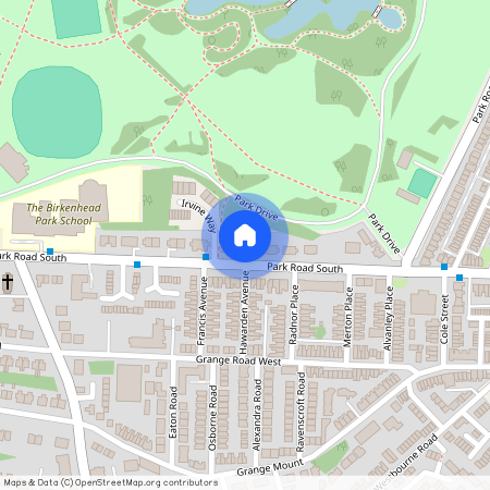 Park Road South, Prenton