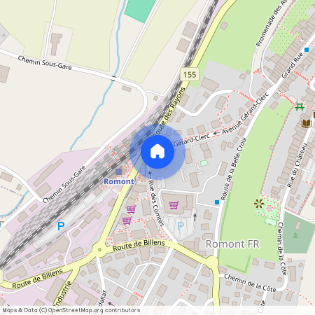 Appartements Avenue Gérard Clerc 15, 1680 Romont FR, Suisse