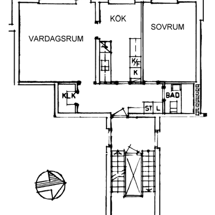 Bellevuevägen 3 D, Dammfri - Foto 2