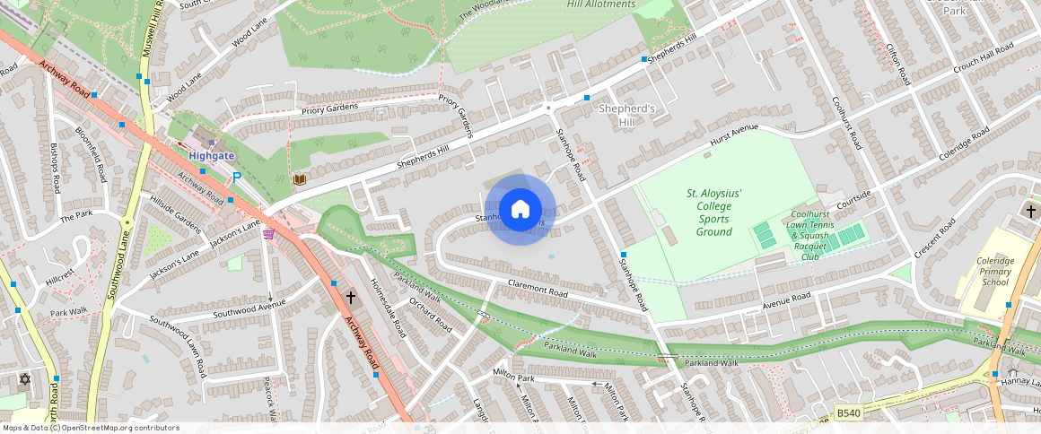 Stanhope Gardens, Highgate, London N6