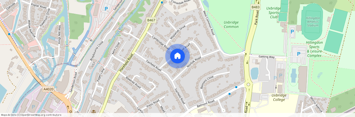 Cornwall Court, Cornwall Road, Uxbridge, Greater London, UB8