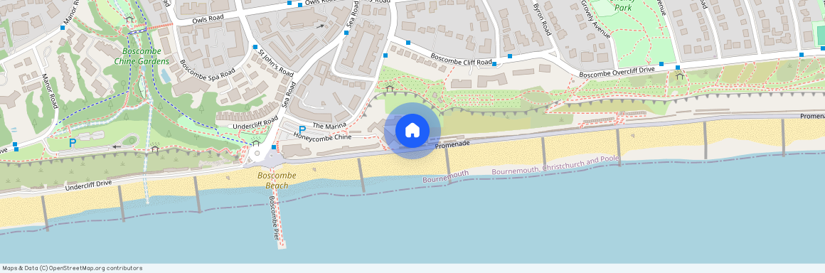Honeycombe Beach, Boscombe