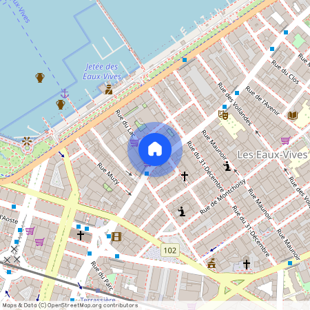 1207 Genève, Rue des Eaux-Vives 21