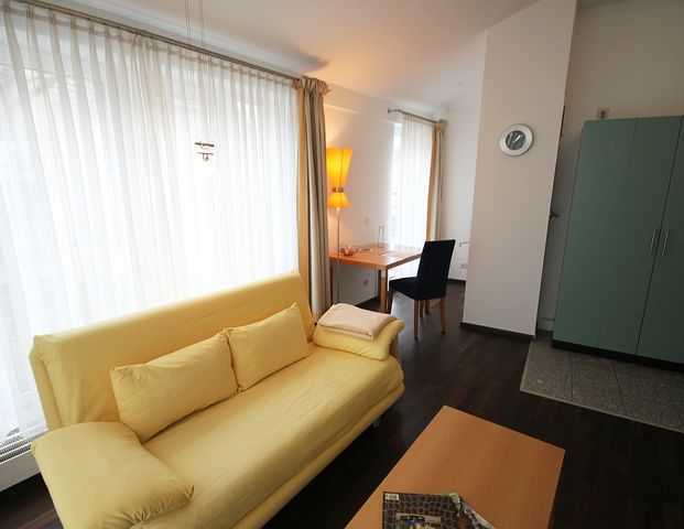 Exklusiv möblierte Wohnungmit Terrasse in direkter Rheinlage - Foto 1