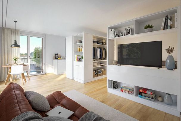 1.5-Zimmer-Neubauwohnung ab 2027 im TIGLIO in Buchs! - Foto 1
