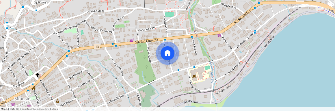 Via Cà Di Ferro, 6648 Minusio