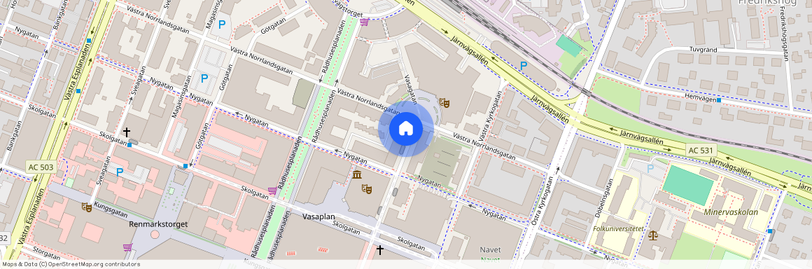 Vasagatan 19, 903 29, Umeå