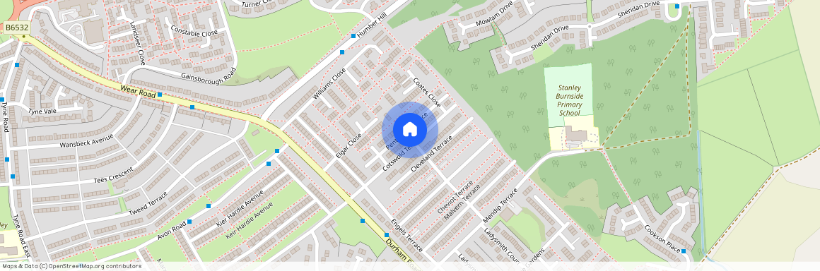 Cotswold Terrace, Stanley