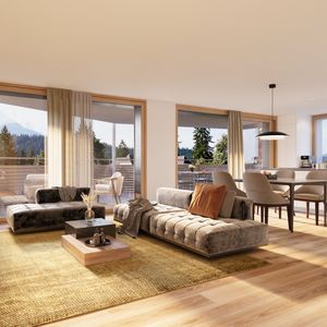 3.5 Zimmer, 77 m², 1. Stock - Foto 2