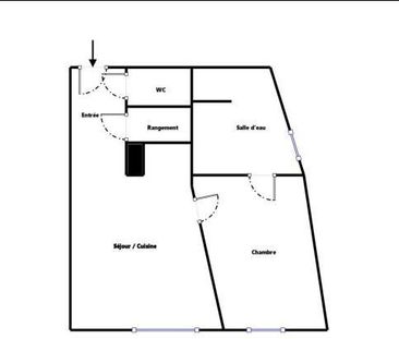 Location Appartement 2 pièces 44m² ST HERBLAIN 44800 - Photo 2