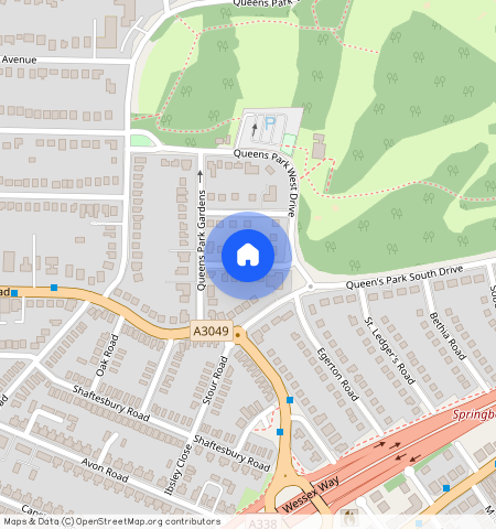 Queens Park Road, Bournemouth, BH8