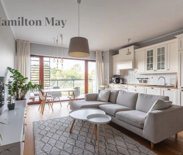 Apartament z dużym tarasem i pięknym widokiem na park na Sadybie - Zdjęcie 3