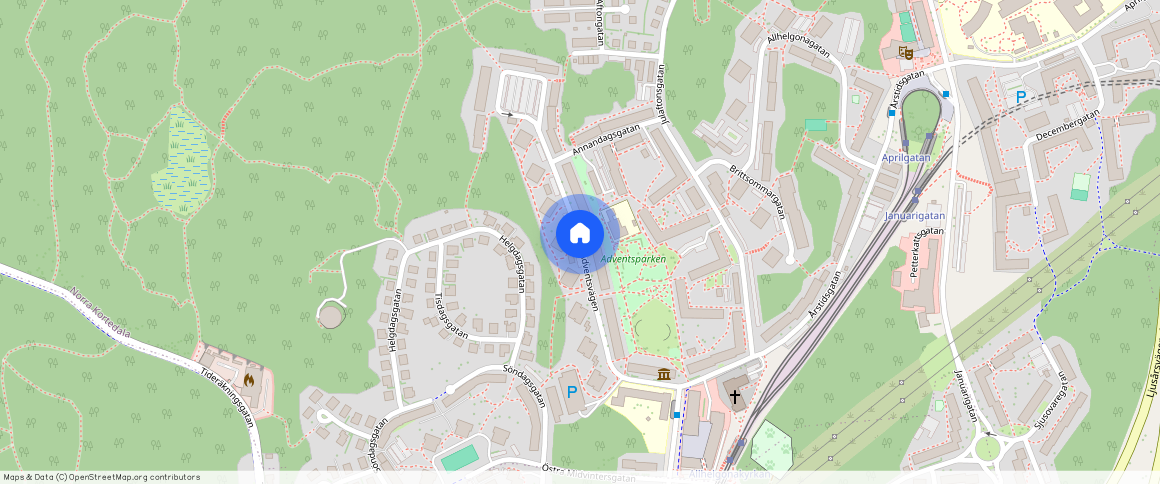 Adventsvägen, Göteborg