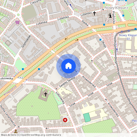 ul. Krowoderska, Piasek, Stare Miasto, Kraków, małopolskie