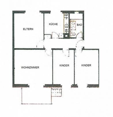 4.0 Zimmerwohnung in Neftenbach - Foto 1