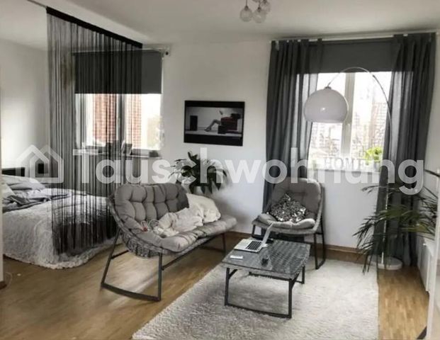 TAUSCHWOHNUNG Große 1-Zimmer-DG-Wohnung mit gr. Balkon in HH. Suche Berlin - Photo 1
