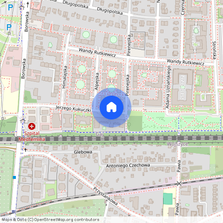 ul. Jerzego Kukuczki, Gaj, Krzyki, Wrocław, dolnośląskie