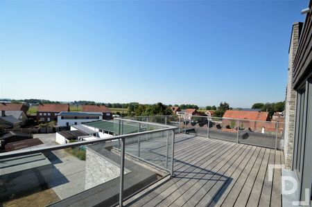 Dakappartement met terras te huur in Vlamertinge - Photo 2