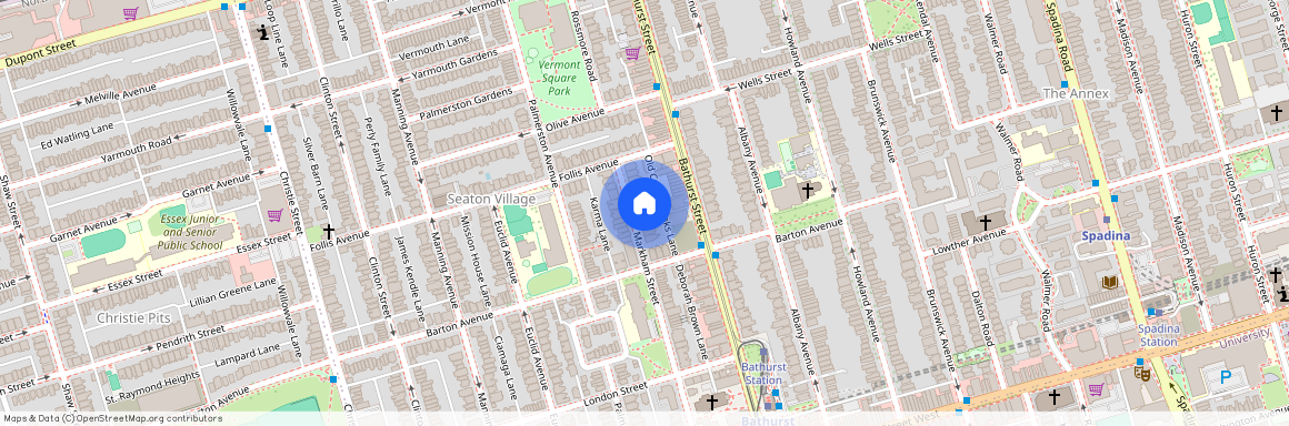 761 Markham Street Unit# Bsmt, Toronto