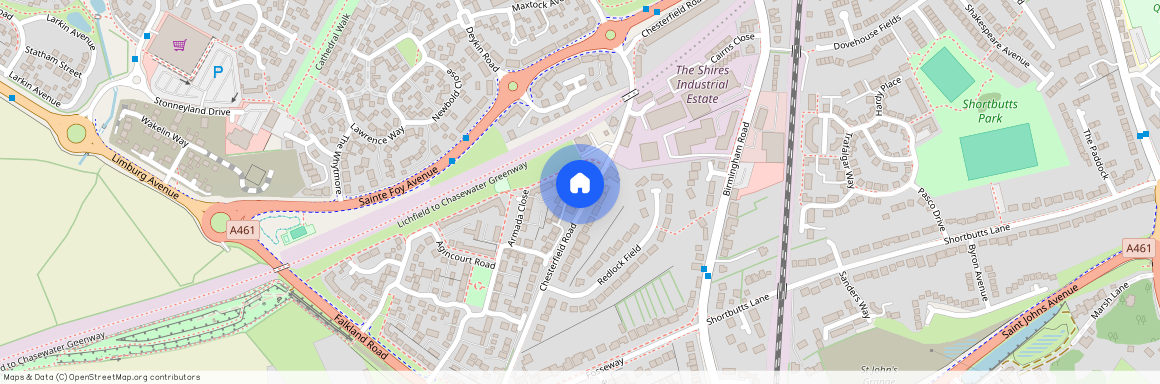 Chesterfield Road, Lichfield