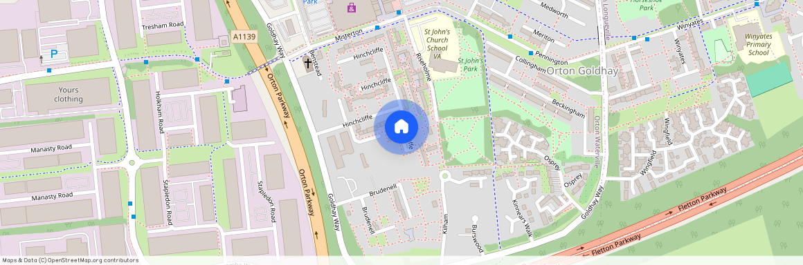 146 Hinchliffe, Orton Goldhay, P`Boro, PE2 5ST