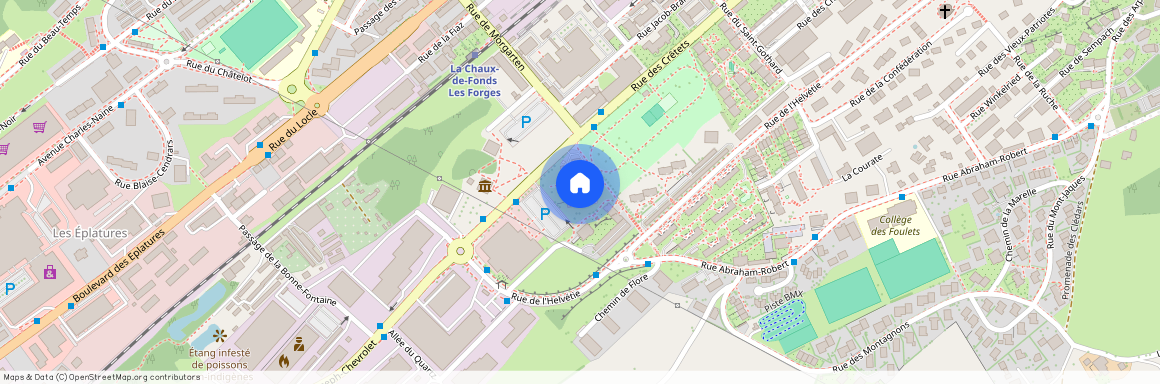 Rue des Crêtets 143, 2300, La Chaux-De-Fonds