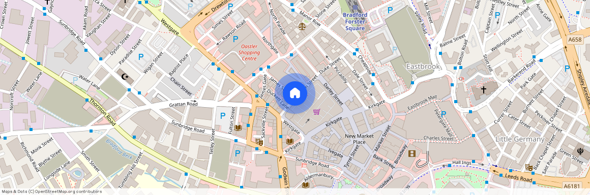 Flat 8, The Cornerhouse, Bradford, BD1 3PP