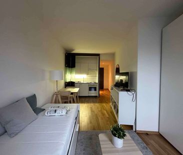 Studio meublé en attique Centre Ville - Photo 1