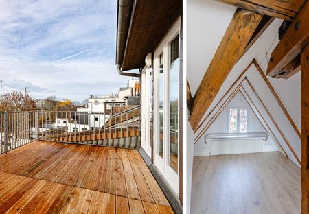 Citynah Wohnen! Frisch sanierte, helle Maisonette-Wohnung mit Dachterrasse - Photo 5