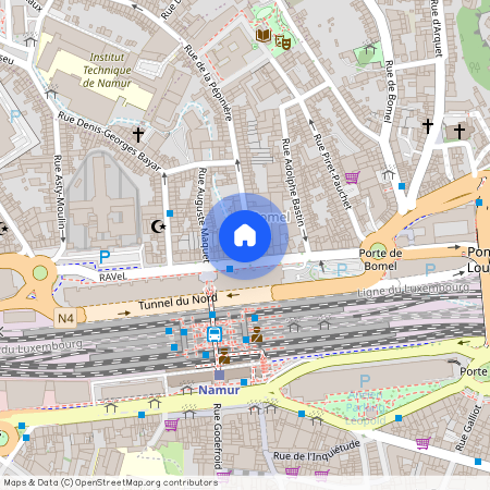 Rue De La Pépinière, 3, 305, 5000, Namur