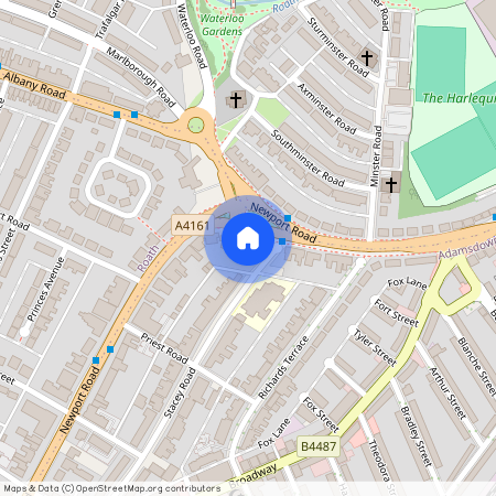 George Court, Roath, CF24