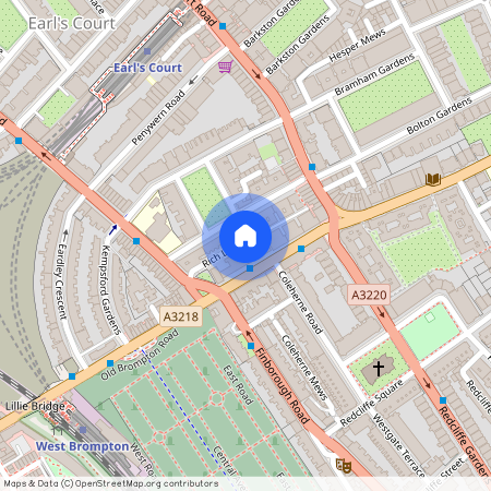 Redcliffe Close, Old Brompton Road