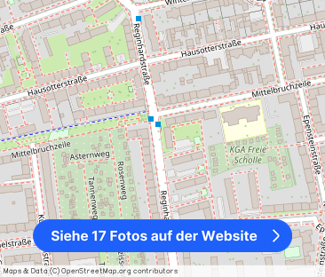 Ruhiges OG mit Balkon u. Gartennutzung nahe S-Bhf Schönholz - Foto 1