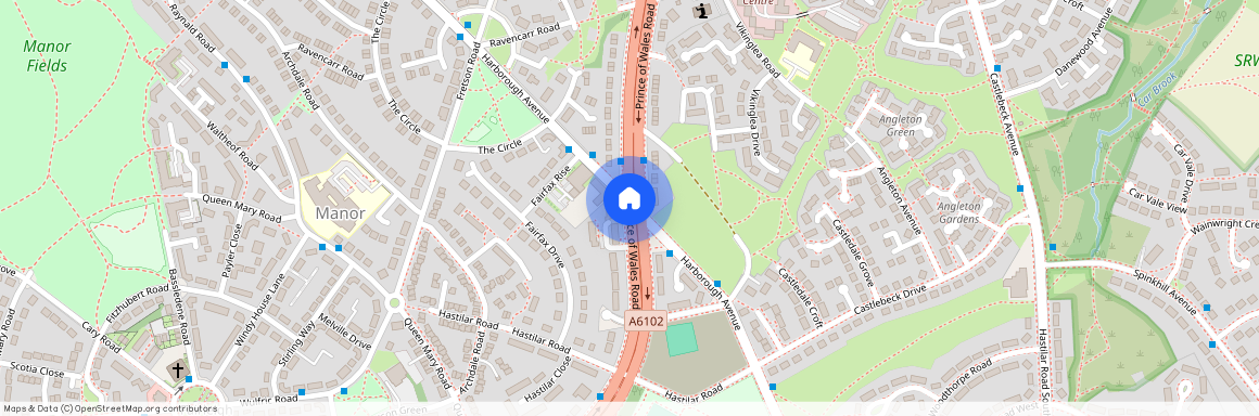 Prince's Gardens, Sheffield, S2