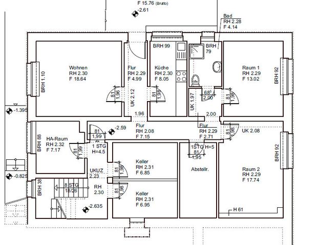 3-Zimmer-Souterrainwohnung – Erstbezug nach Renovierung mit Terrasse, Garten & Garage- Lerchenberg - Foto 1