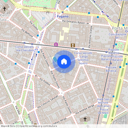 Via Angelo Mauri, Milan, Lombardy 20144