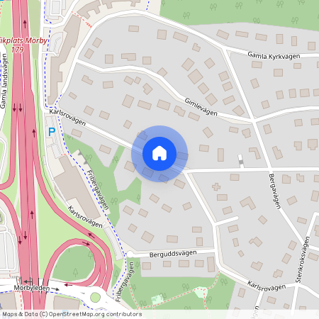 Karlsrovägen, Danderyd