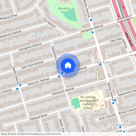 878 Glencairn Avenue (OWL) - Main Unit #2, North York, ON M6B 2A5